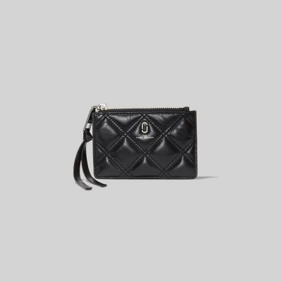 Marc Jacobs - The Quilted Softshot Top Zip Multi Wallet