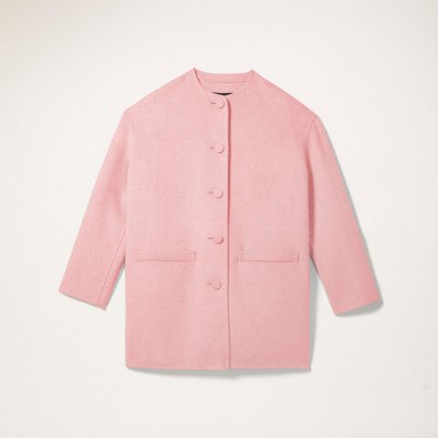 Marc Jacobs - Double-Face Boxy Crew Neck Cardigan Coat