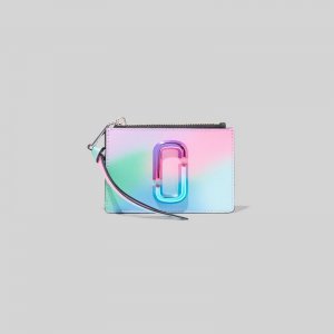 Marc Jacobs - The Snapshot Airbrush 2.0 Top Zip Multi Wallet