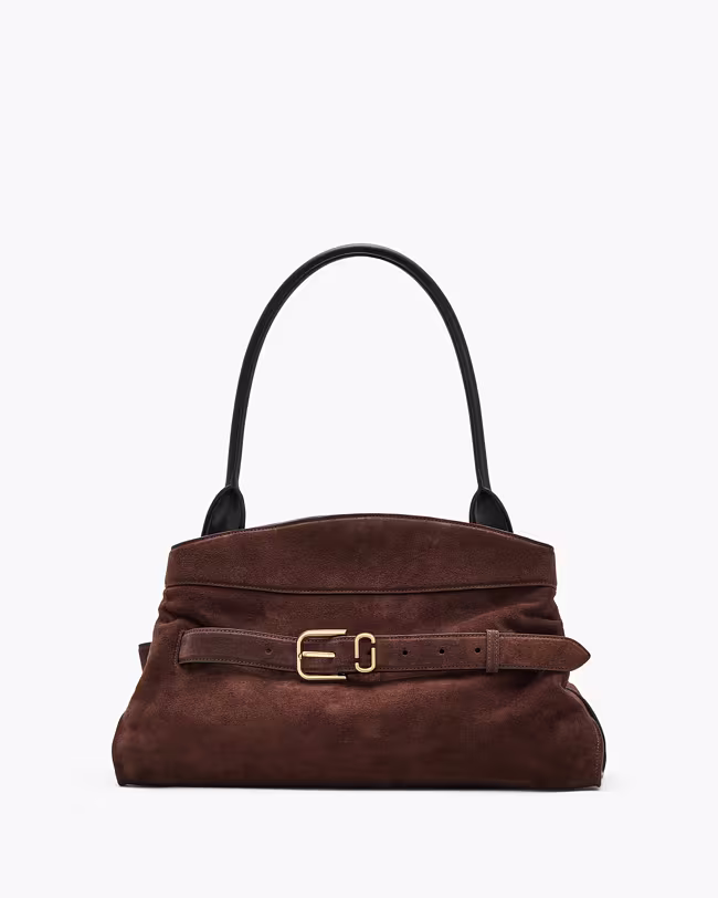The Suede Dakota Satchel