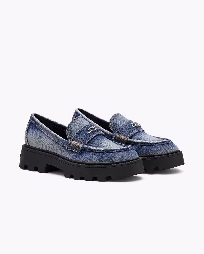 The Faded Denim Frankie Loafer