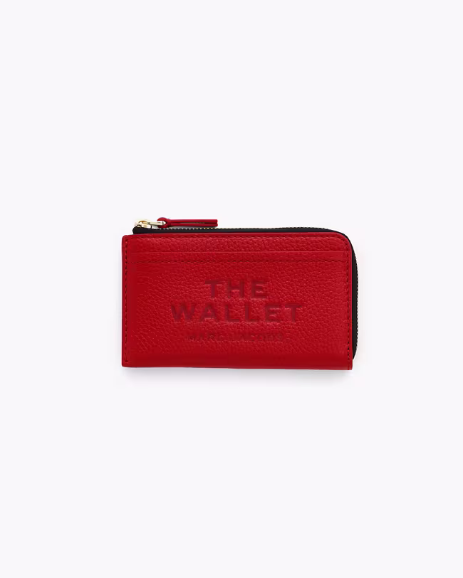 The Leather Top Zip Multi Wallet