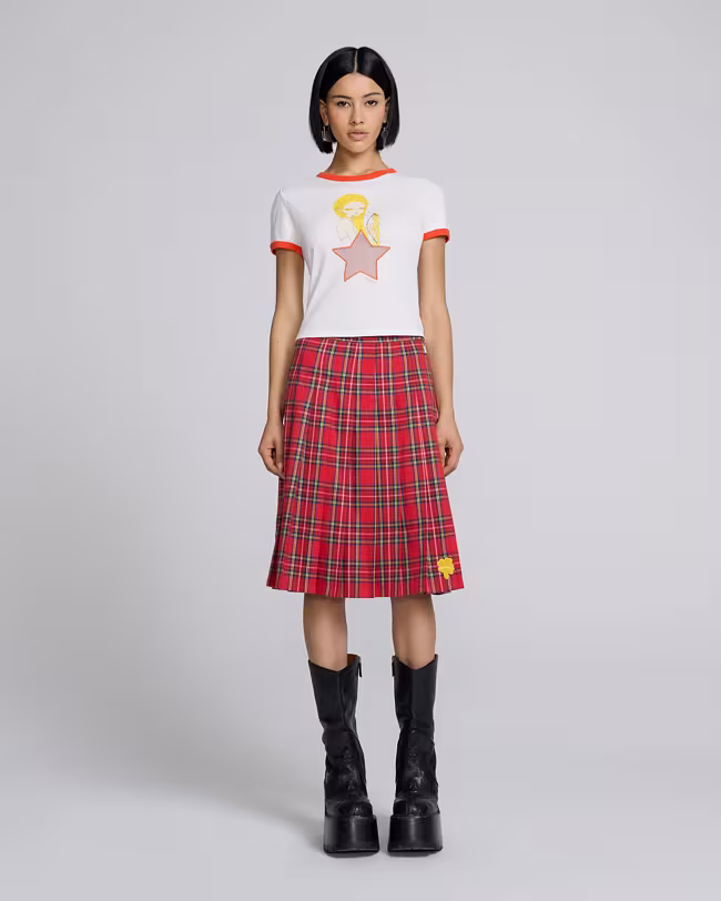 Eri Star Mesh Baby Tee - image 2