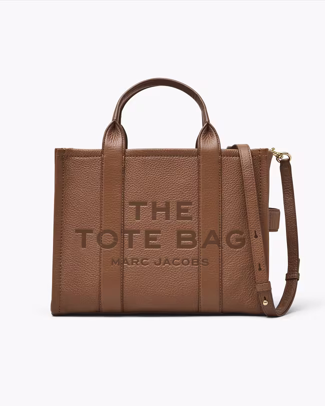 The Leather Medium Tote Bag