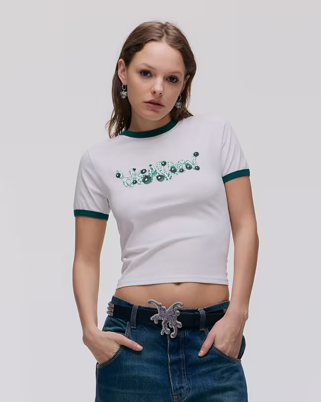 HYDNELLUM BABY TEE | Heaven Marc Jacobs | Official Site